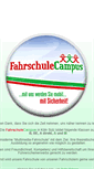 Mobile Screenshot of fahrschule-campus.de